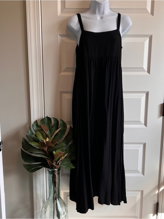 NATURAL LIFE Dresses & Skirts - NATURAL LIFE Patty Side Slit Maxi Sundress Size Small Medium